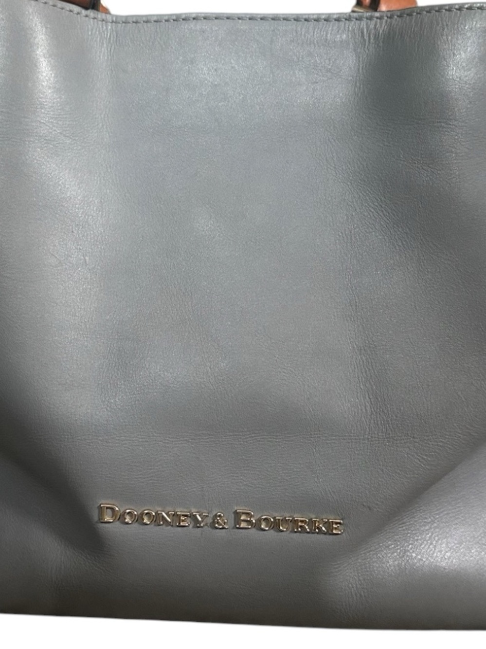 Dooney & Bourke Large Barlow Grey Size H10.75"xD 6.5"xL 13" - Picture 2 of 8